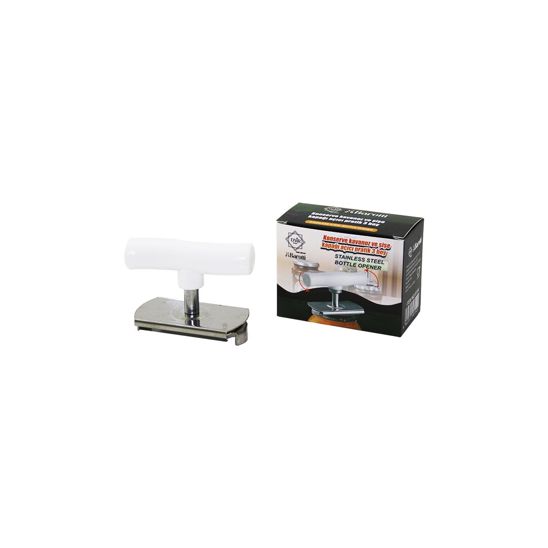 DMR-8154 A BOTTLE OPENER ( ÇEVİR--SIKIŞTIR--AÇ=KOLLU ) ( METAL ) KAVANOZ AÇACAK ( PLASTİK KOL )*240 DMR-8154 A BOTTLE OPENER ( ÇEVİR--SIKIŞTIR--AÇ=KOLLU ) ( METAL ) KAVANOZ AÇACAK ( PLASTİK KOL )*240