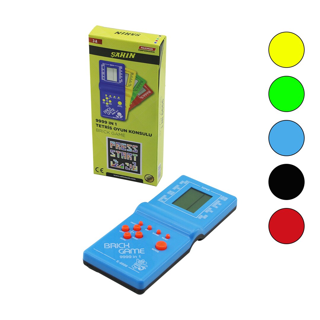 ŞAHİN 2-A 9999 ( KLASİK MODEL ) ( TETRİS ) ( PİLLİ ) ELEKTRONİK OYUN*288 ŞAHİN 2-A 9999 ( KLASİK MODEL ) ( TETRİS ) ( PİLLİ ) ELEKTRONİK OYUN*288
