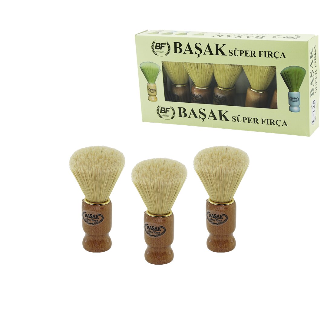 BAŞAK SÜPER FIRÇA L-128 ( LÜX ) ( AHŞAP SAPLI ) BERBER BÜYÜK SAKAL FIRÇASI*6X60 BAŞAK SÜPER FIRÇA L-128 ( LÜX ) ( AHŞAP SAPLI ) BERBER BÜYÜK SAKAL FIRÇASI*6X60