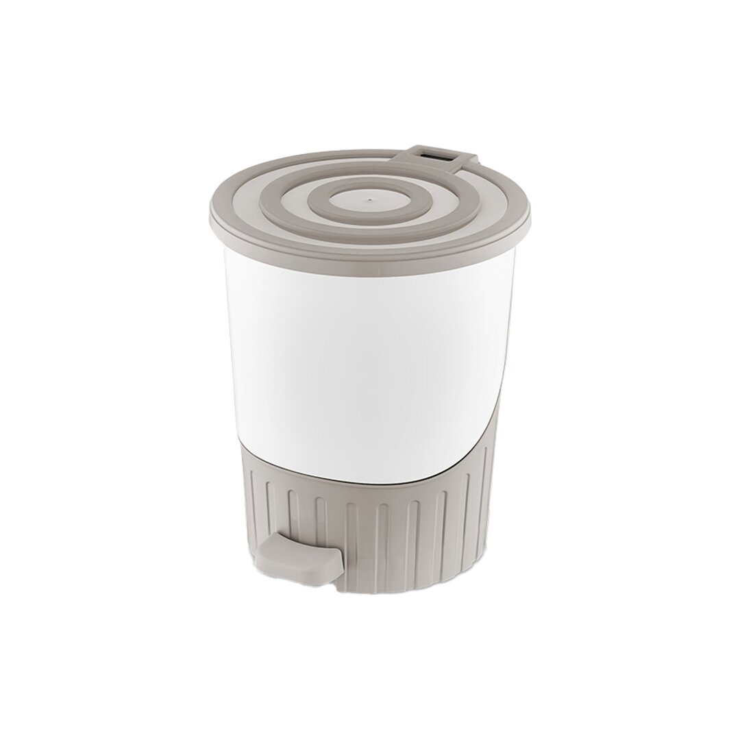 DÜNYA-01070-407 ( KUM BEJİ ) PASTEL- ( LÜX ) ( 14LT ) ( PEDALLI ) ÇÖP KOVASI PLASTİK ( 315X285X335MM )*6=K DÜNYA-01070-407 ( KUM BEJİ ) PASTEL- ( LÜX ) ( 14LT ) ( PEDALLI ) ÇÖP KOVASI PLASTİK ( 315X285X335MM )*6=K