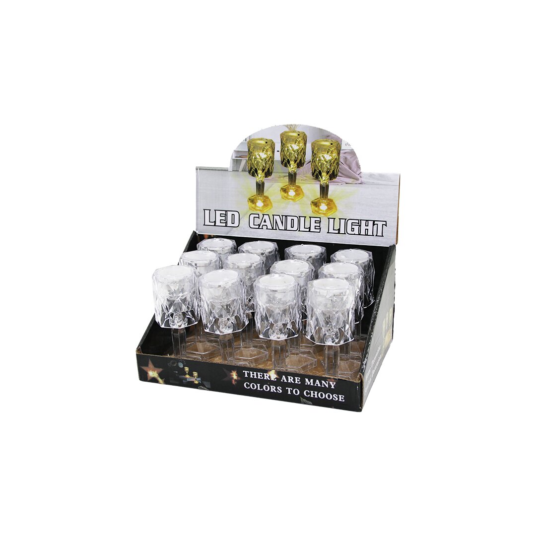 ENFA RA-515 KRİSTAL DAMLALI MUMLUK & MASA LAMBA MİNİ PİLLİ*12X40 ENFA RA-515 KRİSTAL DAMLALI MUMLUK & MASA LAMBA MİNİ PİLLİ*12X40