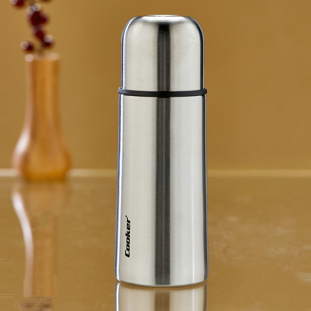 COOKER CKR-2114 ( 0.3LT ) ( KROM ) TERMOS ( PASLANMAZ ÇELİK & SIZDIRMAZ KAPAK = BARDAK )*24