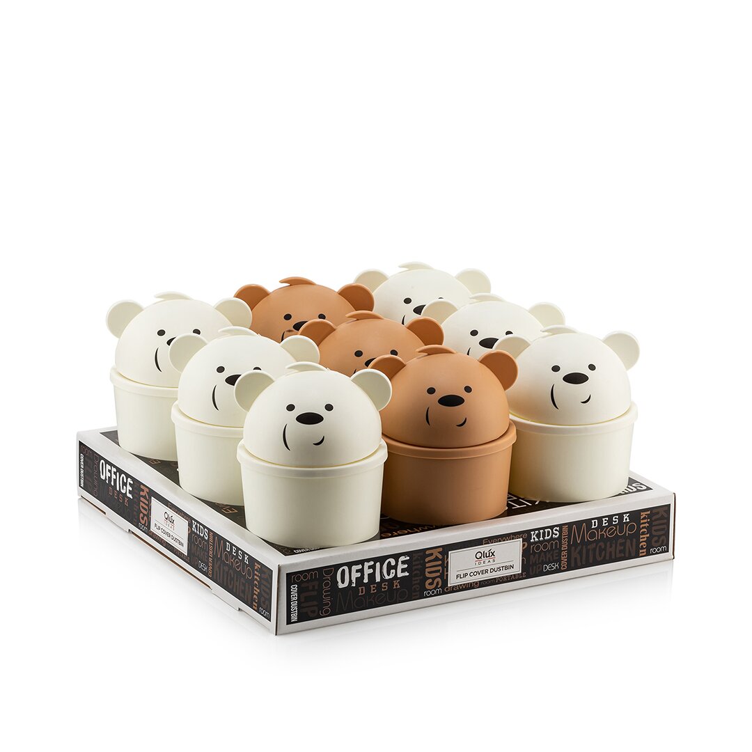 QLUX L-00586 HİPPO ( MİNİ ) ( AYICIK MODELİ ) MASA ÜSTÜ ÇÖP KOVASI ( OFİS & ÇOCUK ODASI & MAKYAJ VB.)*18=K                     qwe08 QLUX L-00586 HİPPO ( MİNİ ) ( AYICIK MODELİ ) MASA ÜSTÜ ÇÖP KOVASI ( OFİS & ÇOCUK ODASI & MAKYAJ VB.)*18=K                     qwe08