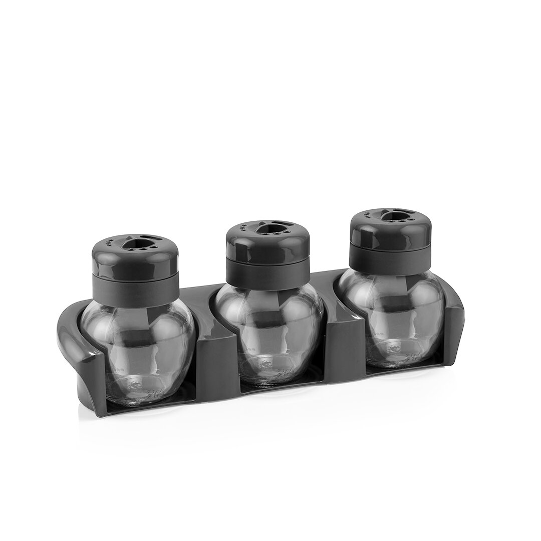 QLUX C-00372 STAR STANDLI TUZLUK & BAHARATLIK ( 3X210CC ) ( PLASTİK KAPAK = 3 SİTİL DÖKÜM )*8=K QLUX C-00372 STAR STANDLI TUZLUK & BAHARATLIK ( 3X210CC ) ( PLASTİK KAPAK = 3 SİTİL DÖKÜM )*8=K