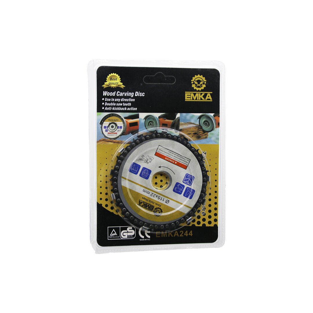 EMKA-244 WOOD CARVİNG DİSC ( 115X22MM ) ( ZİNCİRLİ ) ( AHŞAP ) TESTERE ( DİSK )*200 EMKA-244 WOOD CARVİNG DİSC ( 115X22MM ) ( ZİNCİRLİ ) ( AHŞAP ) TESTERE ( DİSK )*200