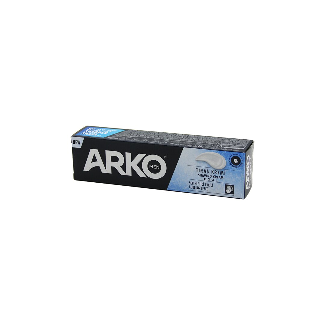 ARKO MEN ( COOL ) ( MAVİ ) ( SERİNLETİCİ ETKİLİ ) TRAŞ ( KREMİ ) ( 90GR / 86ML )*12X6 ARKO MEN ( COOL ) ( MAVİ ) ( SERİNLETİCİ ETKİLİ ) TRAŞ ( KREMİ ) ( 90GR / 86ML )*12X6