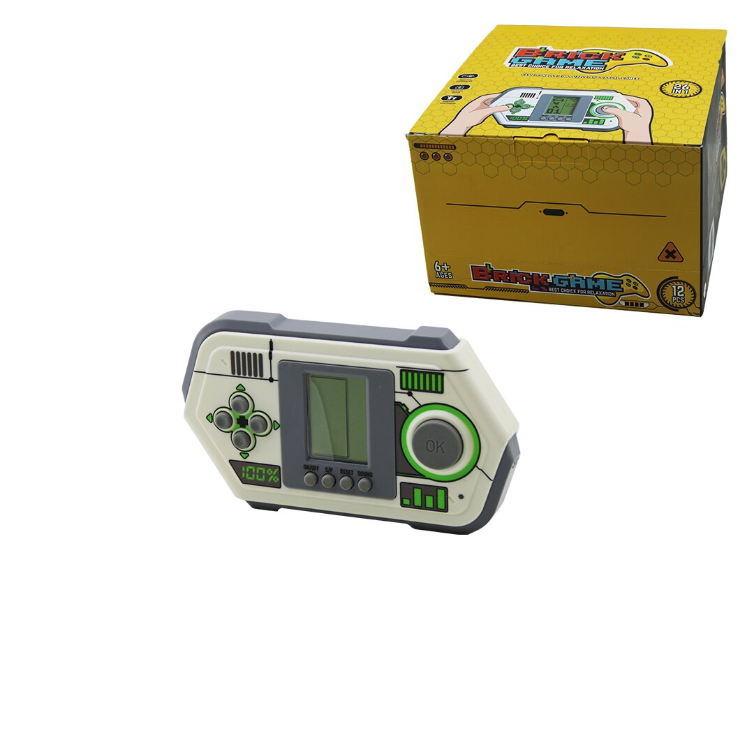 BAROTTİ DMR-9677 ( ALTIGEN MODEL ) TETRİS ( PİLLİ ) ELEKTRONİK OYUN ( LEVEL & SKOR EKRANLI ) ( BRICK GAME )*12X16