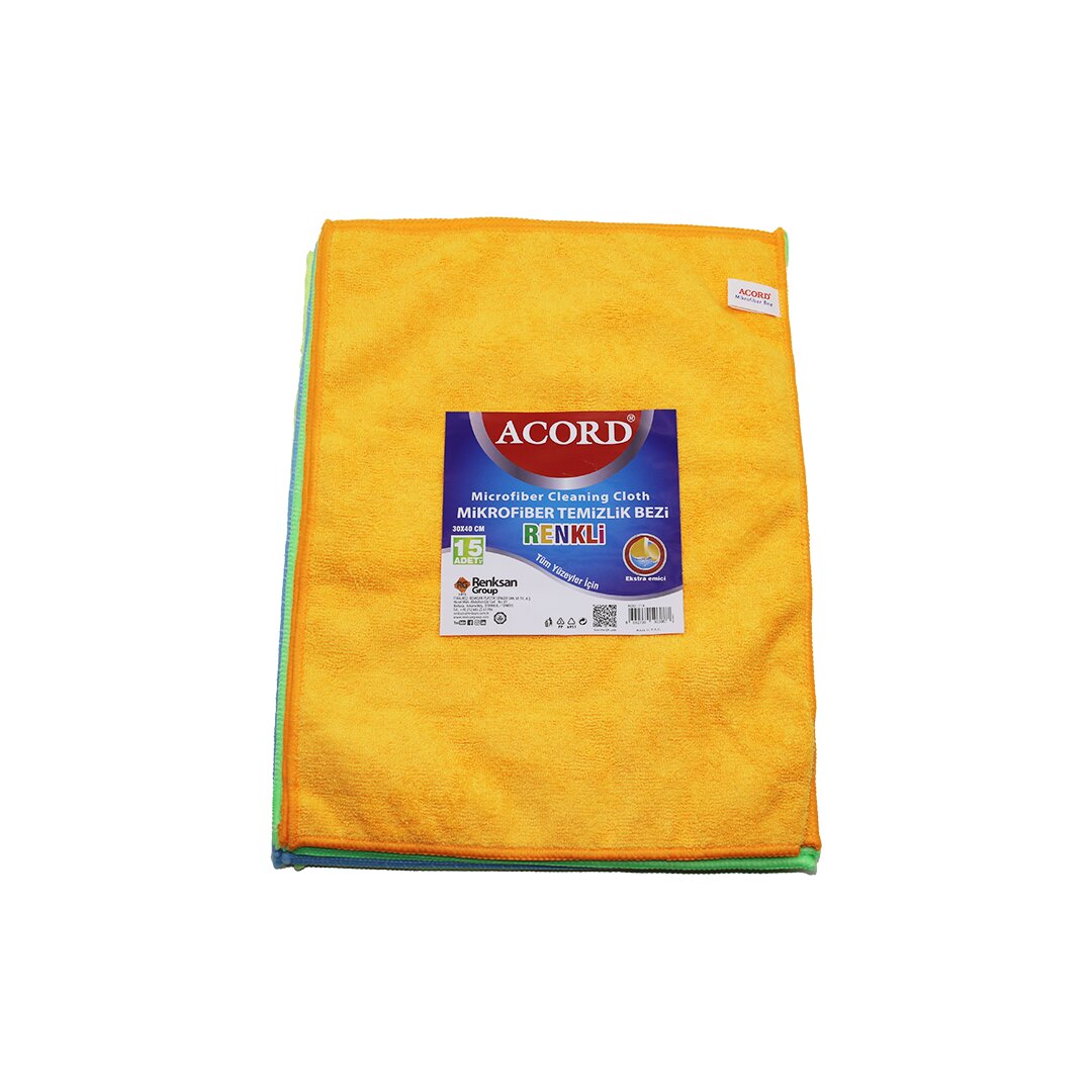 ACORD KOD-719 ( DÖKME ) ( 30X40CM ) ( RENKLİ ) MİKROFİBER TEMİZLİK BEZİ ( EKSTRA EMİCİ ) ( TÜM YÜZEYLER İÇİN )*15X20 ACORD KOD-719 ( DÖKME ) ( 30X40CM ) ( RENKLİ ) MİKROFİBER TEMİZLİK BEZİ ( EKSTRA EMİCİ ) ( TÜM YÜZEYLER İÇİN )*15X20