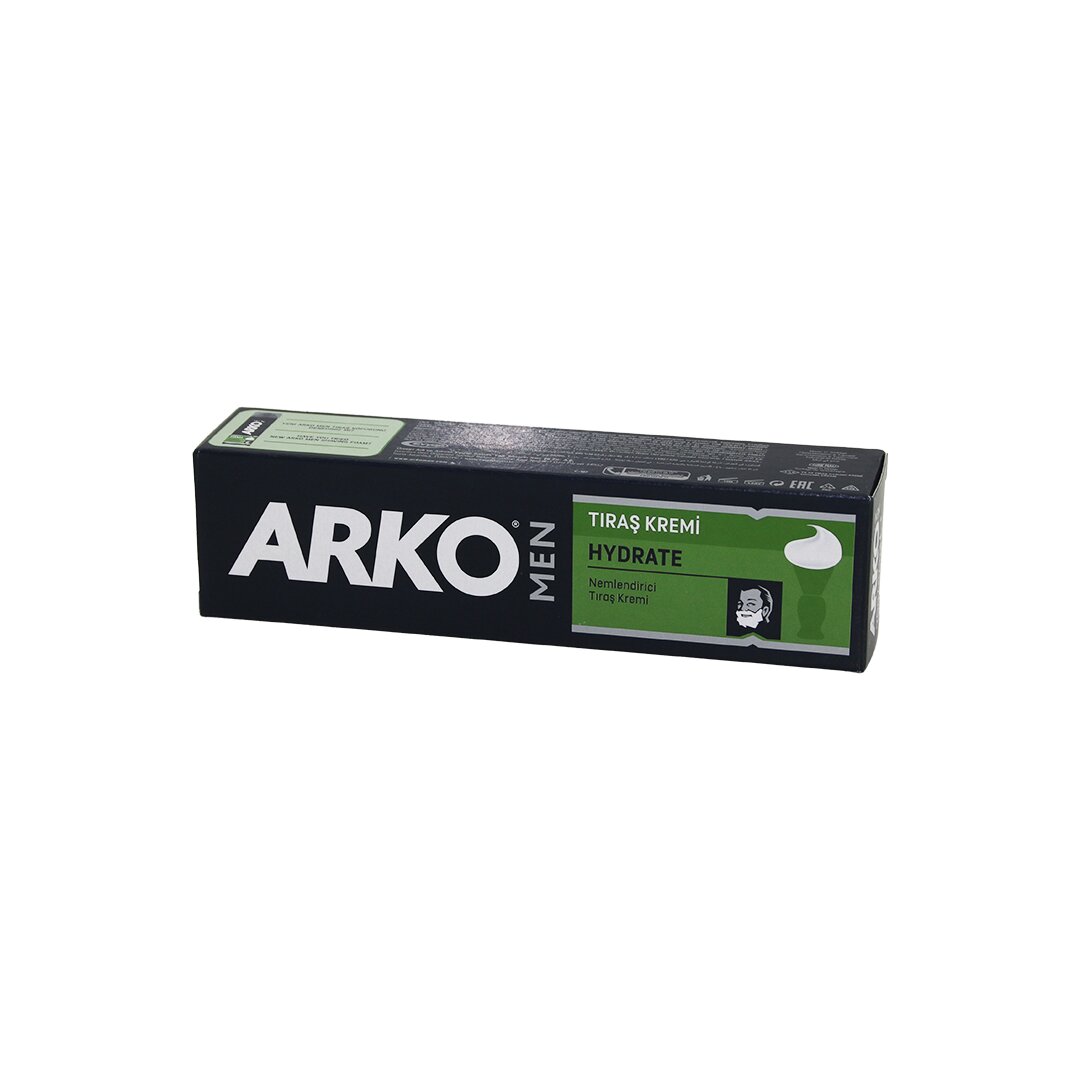 ARKO MEN ( HYDRATE ) ( YEŞİL ) ( NEMLENDİRİCİ ) TRAŞ ( KREMİ ) ( 90GR / 86ML )*12X6 ARKO MEN ( HYDRATE ) ( YEŞİL ) ( NEMLENDİRİCİ ) TRAŞ ( KREMİ ) ( 90GR / 86ML )*12X6