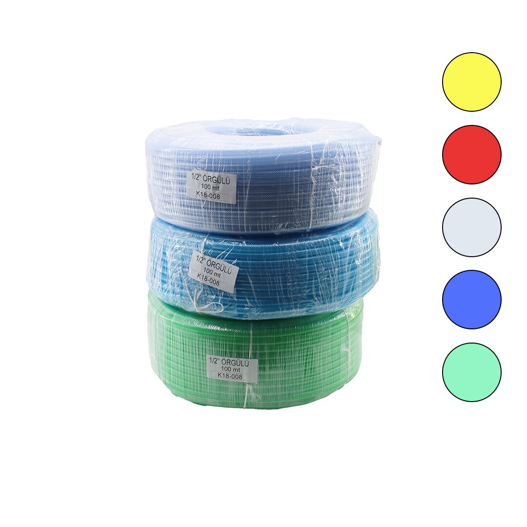 İBİCO K18-008 H-10 ÖRGÜLÜ ( 1/2 ) 100MT.BAHÇE HORTUMU*1 İBİCO K18-008 H-10 ÖRGÜLÜ ( 1/2 ) 100MT.BAHÇE HORTUMU*1