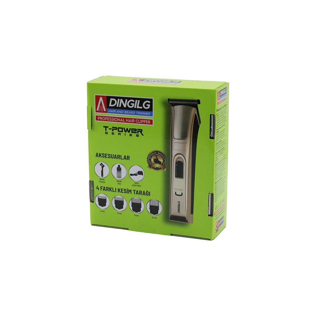 DINGILG RD-128 (T-POWER) SAÇ & SAKAL KESME TRAŞ MAKİNESİ (LED ŞARJ GÖSTERGE) (8 SAAT ŞARJ=60DK KULLAN)*40 DINGILG RD-128 (T-POWER) SAÇ & SAKAL KESME TRAŞ MAKİNESİ (LED ŞARJ GÖSTERGE) (8 SAAT ŞARJ=60DK KULLAN)*40