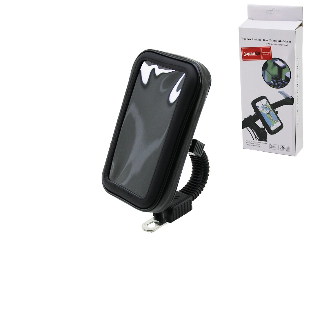 JAPANEX RESİSTANT BİKE ( MOTORSİKLET ) TELEFON TUTUCU ( 5.5" - 6.2" )*100