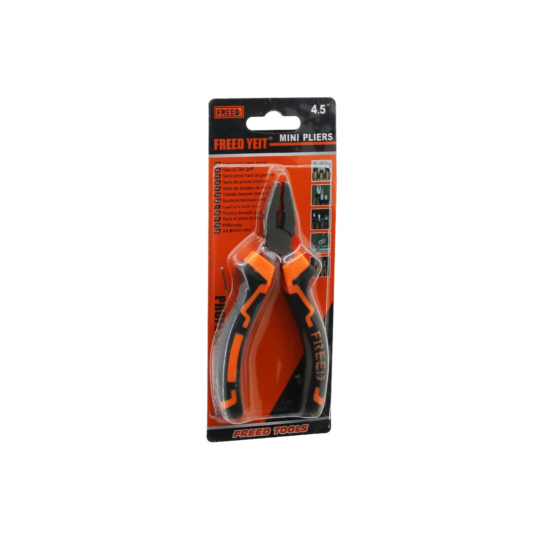FREED TOOLS BGC-4 ( 4.5" ) ( MİNİ ) ( PENSE ) ( YAYLI ) MINI PLIERS*300