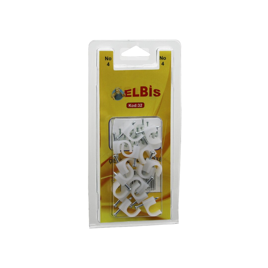 ELBİS-32 ( NO-4 ) ( ÇELİK ÇİVİLİ ) ( KROŞE )*12X24 ELBİS-32 ( NO-4 ) ( ÇELİK ÇİVİLİ ) ( KROŞE )*12X24