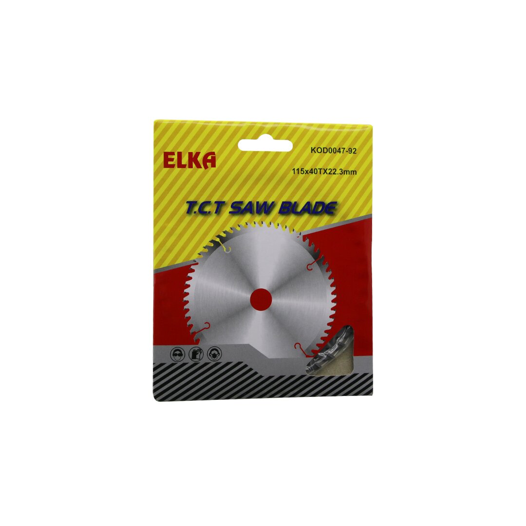 ELKA-0047-92 TCT SAW BLADE ( 115X40TX22.23MM ) ( AĞAÇ ) SUNTA KESİCİ DİSK*400 ELKA-0047-92 TCT SAW BLADE ( 115X40TX22.23MM ) ( AĞAÇ ) SUNTA KESİCİ DİSK*400
