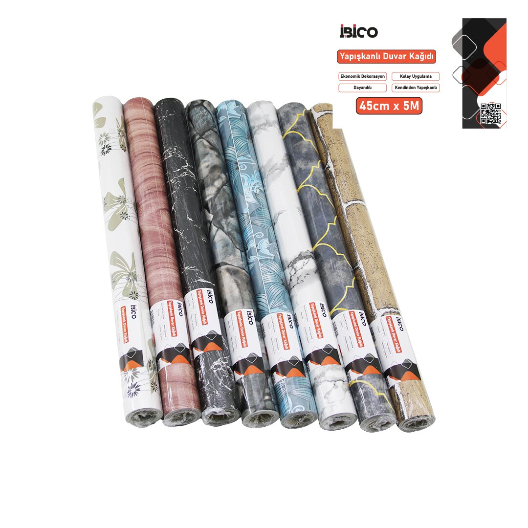 İBİCO İ13-072 ( 5MT X 45CM ) MİX DESENLİ FOLYO DUVAR KAĞIT ( KENDİNDEN YAPIŞKANLI & EKO DEKORASYON & DAYANIKLI )*60 İBİCO İ13-072 ( 5MT X 45CM ) MİX DESENLİ FOLYO DUVAR KAĞIT ( KENDİNDEN YAPIŞKANLI & EKO DEKORASYON & DAYANIKLI )*60