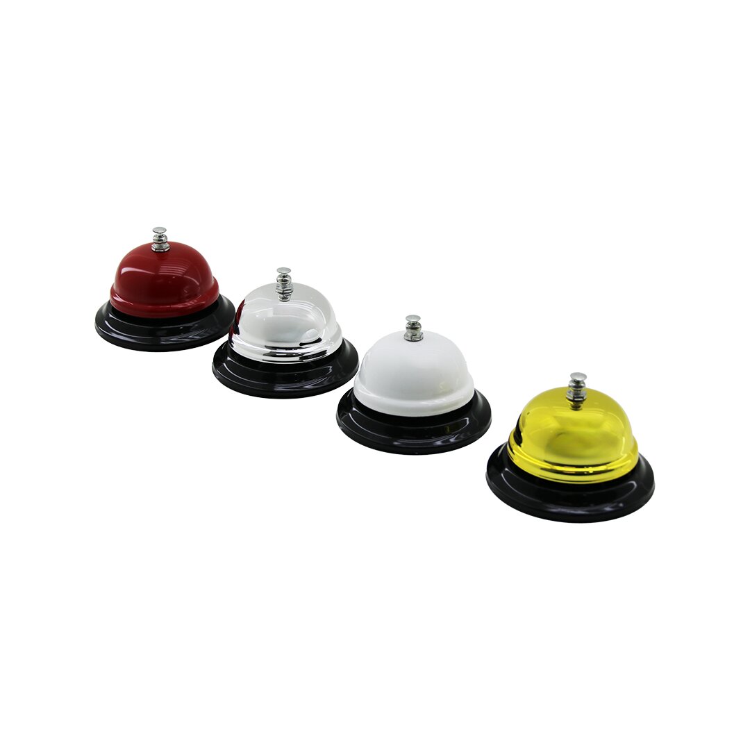 OSKAR-088 ( BASMALI & KÜÇÜK ) RESEPSİYON RESTORANT OTEL ZİLİ ( ( ÇAP : 6.4CM  BOY : 5.4CM )*180