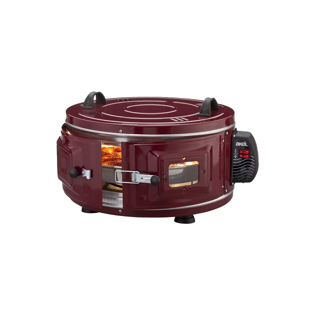 AKEL AF-007 EKONOMİK YUVARLAK DAVUL FIRIN ( 1100W & 46CM ) ( ALÜMİNYUM TEPSİ ) ( ÖN GÖZETLEME CAMI )*1 AKEL AF-007 EKONOMİK YUVARLAK DAVUL FIRIN ( 1100W & 46CM ) ( ALÜMİNYUM TEPSİ ) ( ÖN GÖZETLEME CAMI )*1