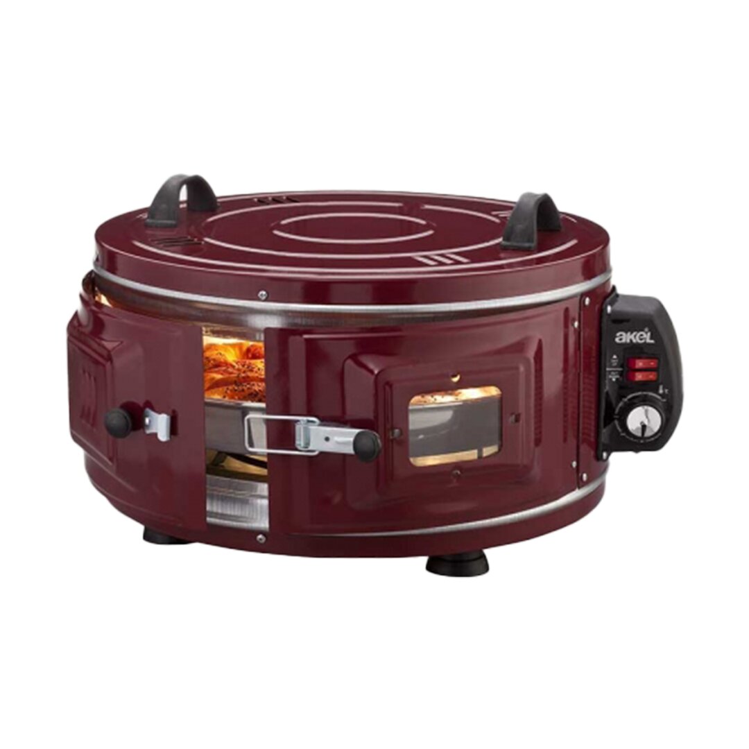 AKEL AF-008B GROSS YUVARLAK DAVUL FIRIN STANDART ( AYARLANABİLİR TERMOSTAT = 50°C-320°C )( 1300W & 53CM )( ALÜMİNYUM TEPSİ )( ÖN GÖZETLEME CAMI )*1 AKEL AF-008B GROSS YUVARLAK DAVUL FIRIN STANDART ( AYARLANABİLİR TERMOSTAT = 50°C-320°C )( 1300W & 53CM )( ALÜMİNYUM TEPSİ )( ÖN GÖZETLEME CAMI )*1