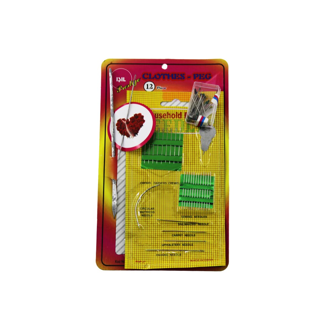 IŞIL PRESTİGE ( KARMA ) İĞNE SETİ ( BAŞÖRTÜ & YORGAN & DİKİŞ )*10X60