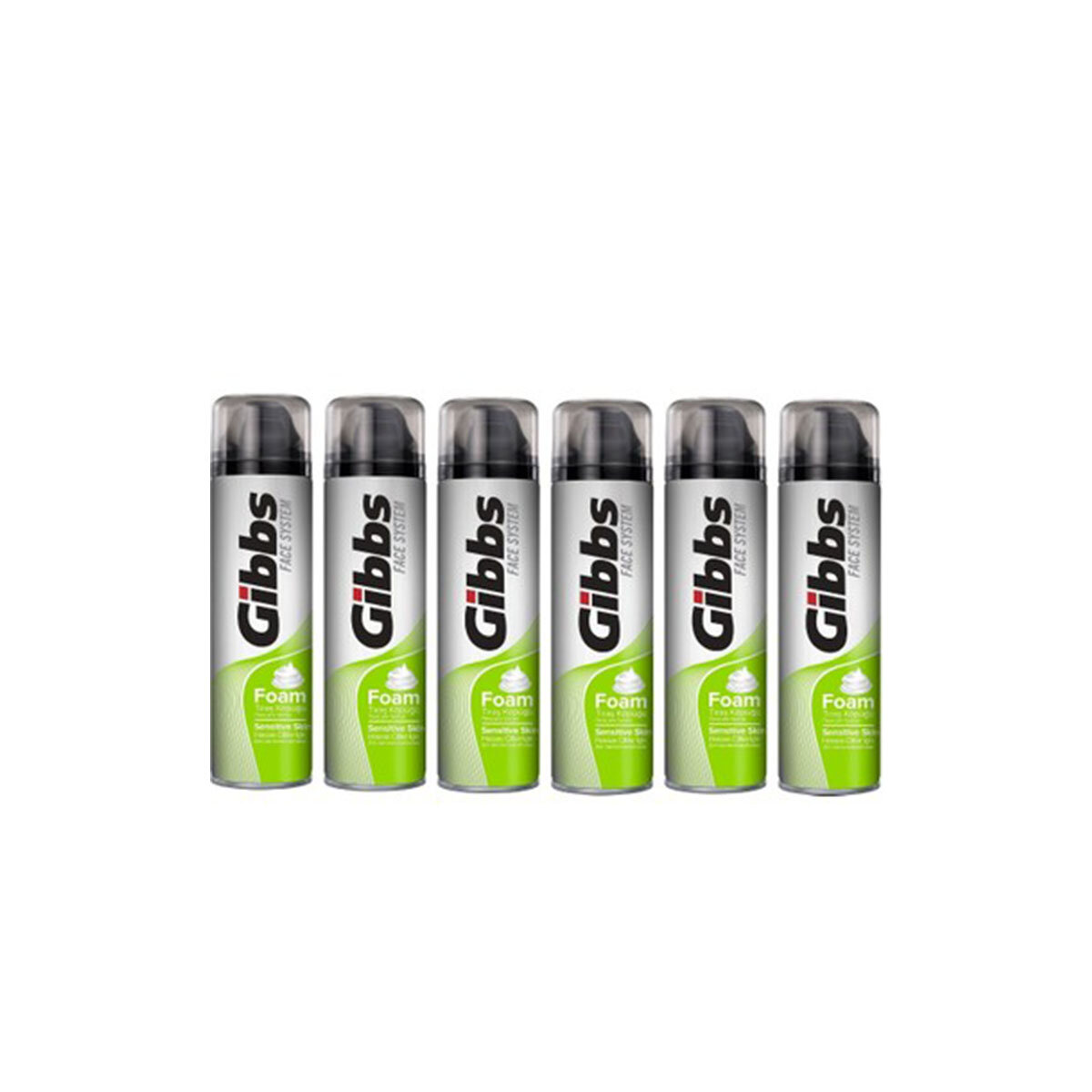 GİBBS ( SENSİTİVE SKİN ) TRAŞ KÖPÜK 200ML*6X4