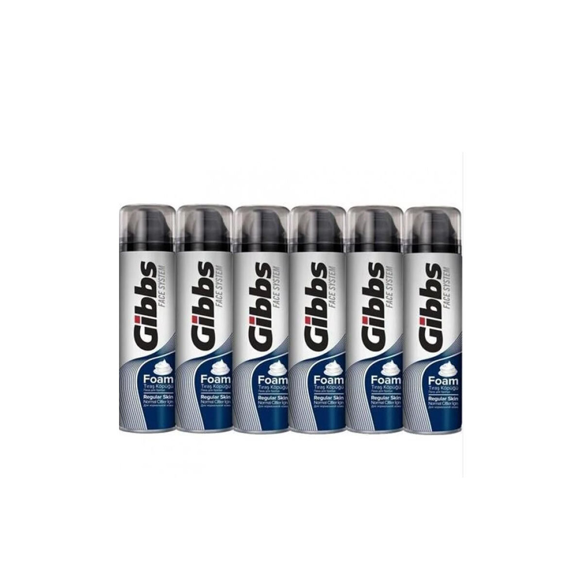 GİBBS ( REGULAR SKİN ) TRAŞ KÖPÜK 200ML*6X4
