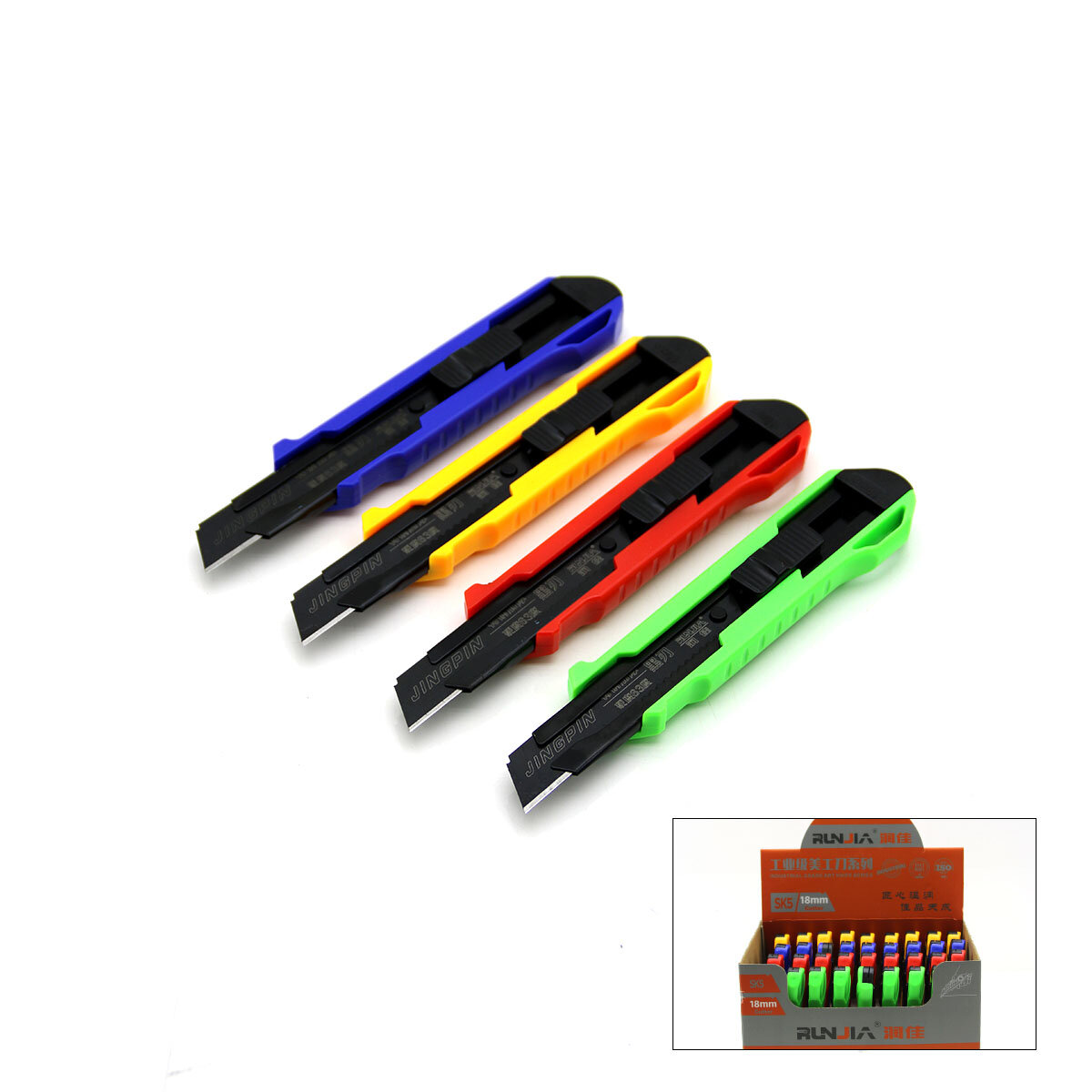 RUNJİA SK-5 RJ-087 AR-18 ( BÜYÜK=18MM ) ( PLASTİK ) FALÇATA MAKET BIÇAK*36X8 RUNJİA SK-5 RJ-087 AR-18 ( BÜYÜK=18MM ) ( PLASTİK ) FALÇATA MAKET BIÇAK*36X8