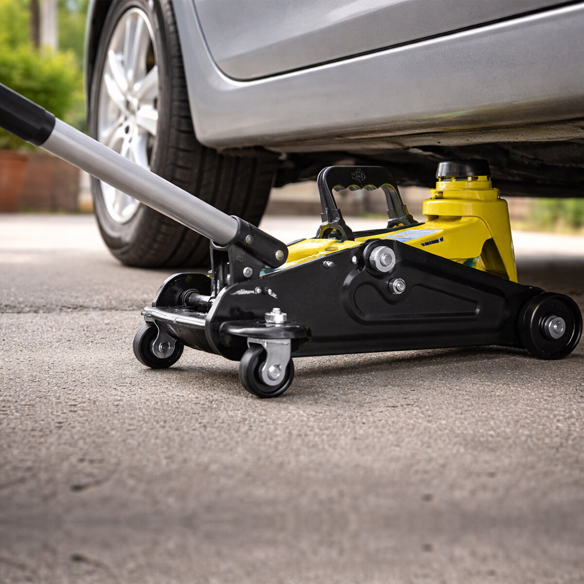 B.H.D-00366 ( 2 TON & ARABALI - TEKERLİ - TİMSAH ) KRİKO (MİN.YÜKSEKLİK: 125MM & MAX.YÜKSEKLİK: 300MM)*4