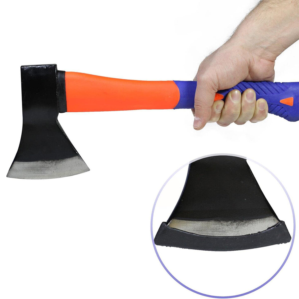 B.H.D TOOLS BHD-00340 ( 500GR ) ( FİBER SAPLI = 26CM ) BALTA*6X4