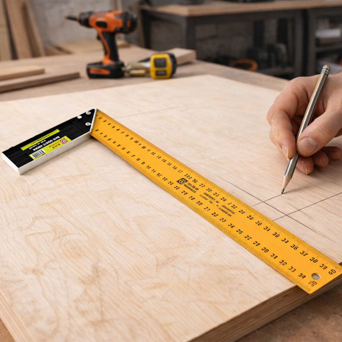 B.H.D-00591 ( 40CM ) ( METAL ) SARI MASA GÖNYESİ*120