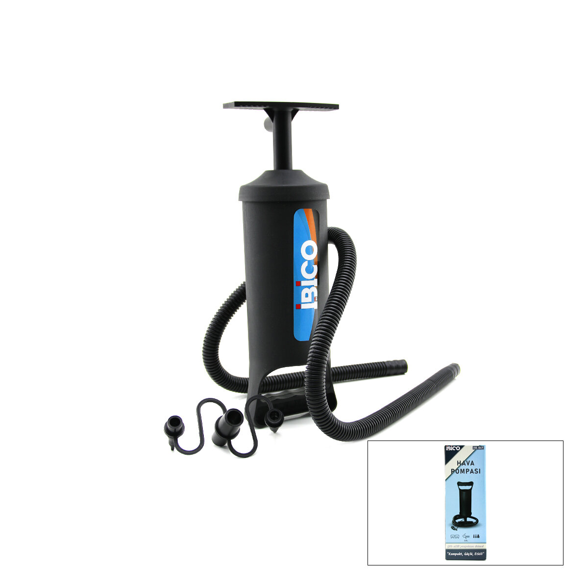 İBİCO İ18-047 HT-1 (12") (0.9L) PLASTİK (HAVUZ POMPASI) (3 UÇLU) (HORTUM=110CM)*36