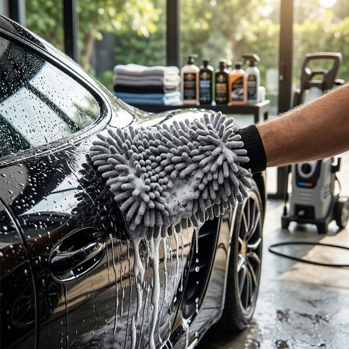 MİKROSAN MAKARNA OTO YIKAMA ELDİVEN ( XL )*75