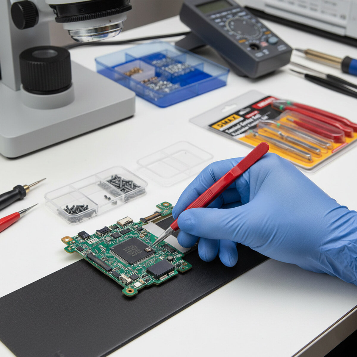 DMX-4658 ( 7PCS ) PROFESYONEL 1888 ( TEKNİK ) CIMBIZ SETİ*144