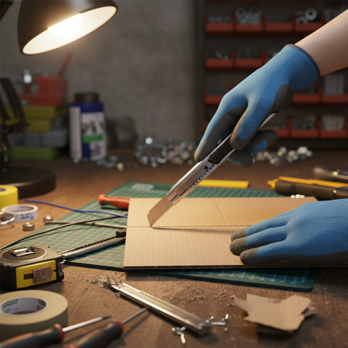 CUTTER KNİFE SK5 ( MİNİ METAL ) FALÇATA MAKET BIÇAK*60X6