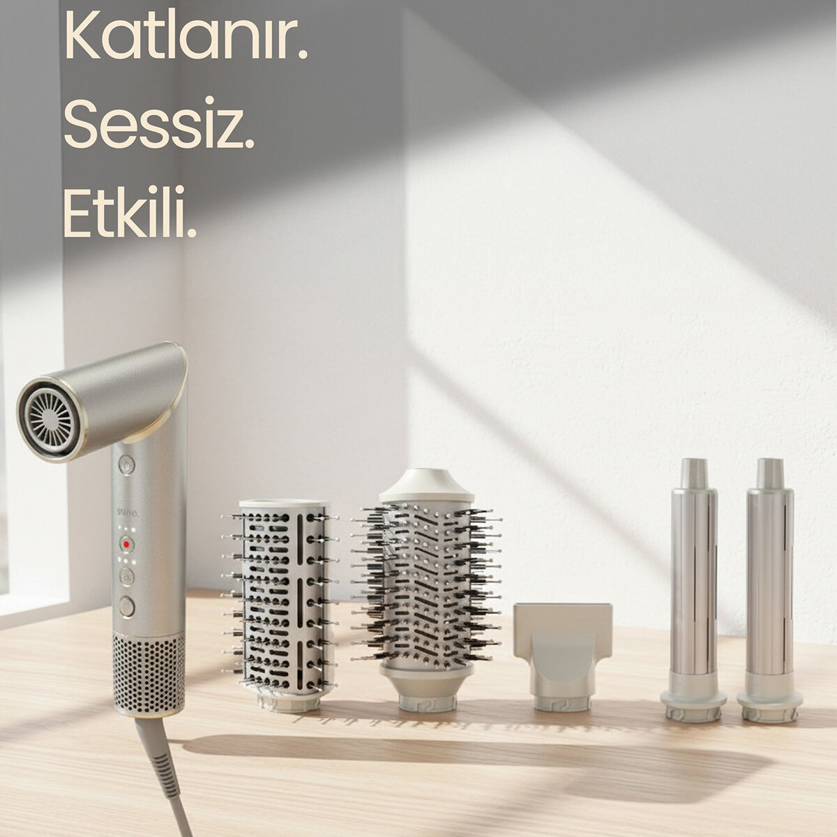 SİNBO SHD-1721 SAÇ ŞEKİLLENDİRME CİHAZI*4