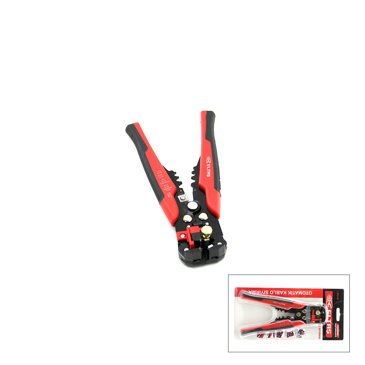 ELTAŞ LRD-42 ( SOYUCU & KESİCİ ) KABLO PENSE*60 ELTAŞ LRD-42 ( SOYUCU & KESİCİ ) KABLO PENSE*60