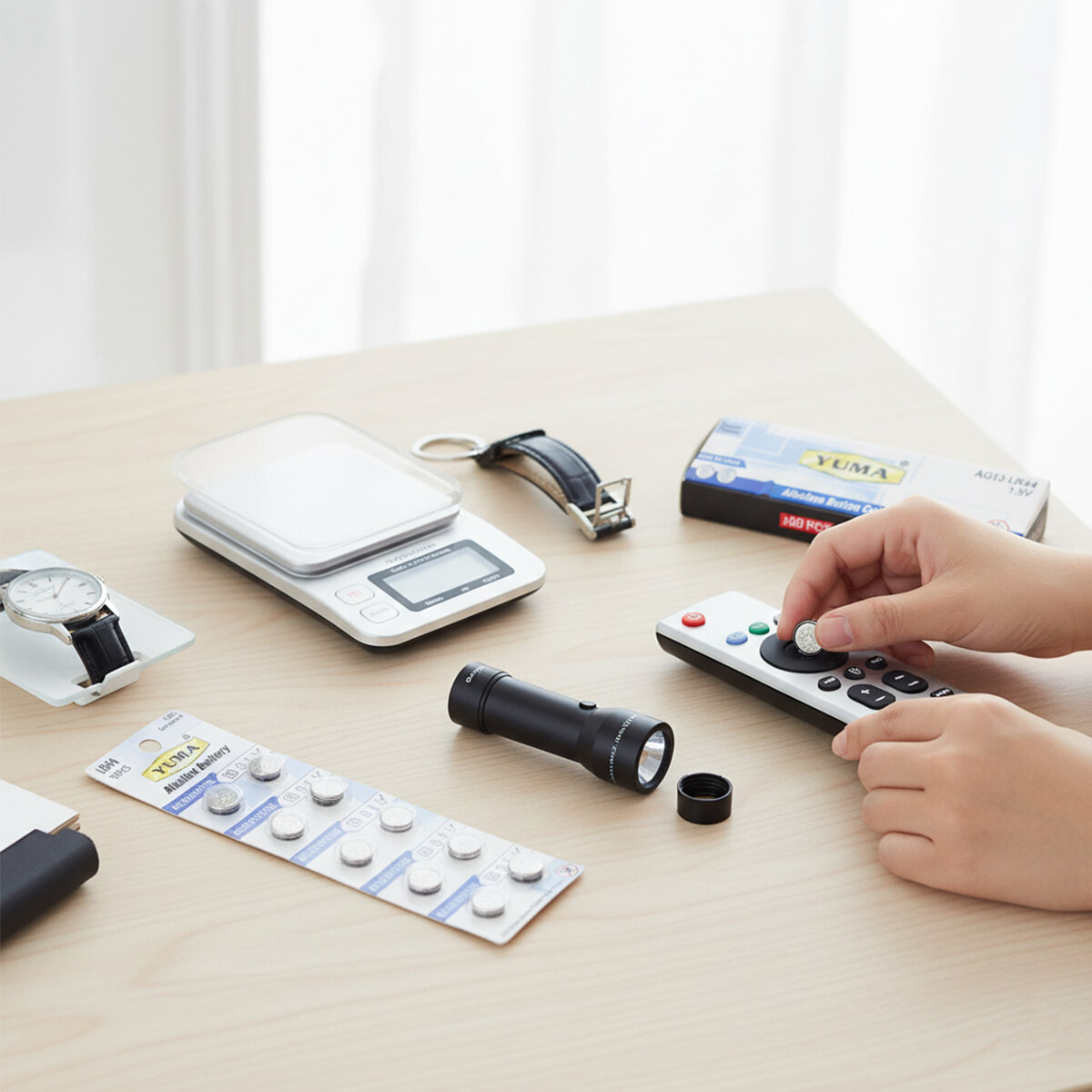 YUMA YM-9AG13 ( AG13 ) ( LR-44 ) ( DÜĞME PİL ) ( ALKALİN ) ( 1.5V ) ( 10LU KART )*200