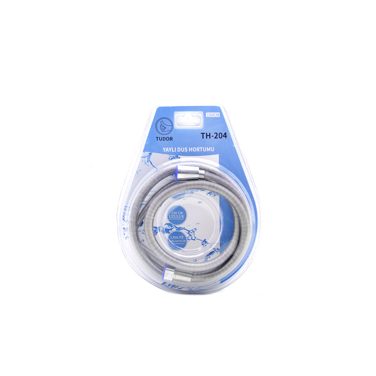 TUDOR TH-204 ( YAYLI METAL ) DUŞ HORTUMU ( 150CM ) ( VAKUMLU AMBALAJ )*50