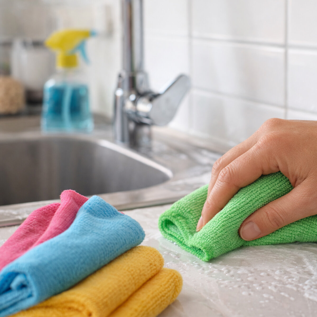 ECE LIFE ECE-21 ( 4PCS ) LÜX MİKROFİBER DÜRÜM TEMİZLİK BEZİ*12X10 ECE LIFE ECE-21 ( 4PCS ) LÜX MİKROFİBER DÜRÜM TEMİZLİK BEZİ*12X10