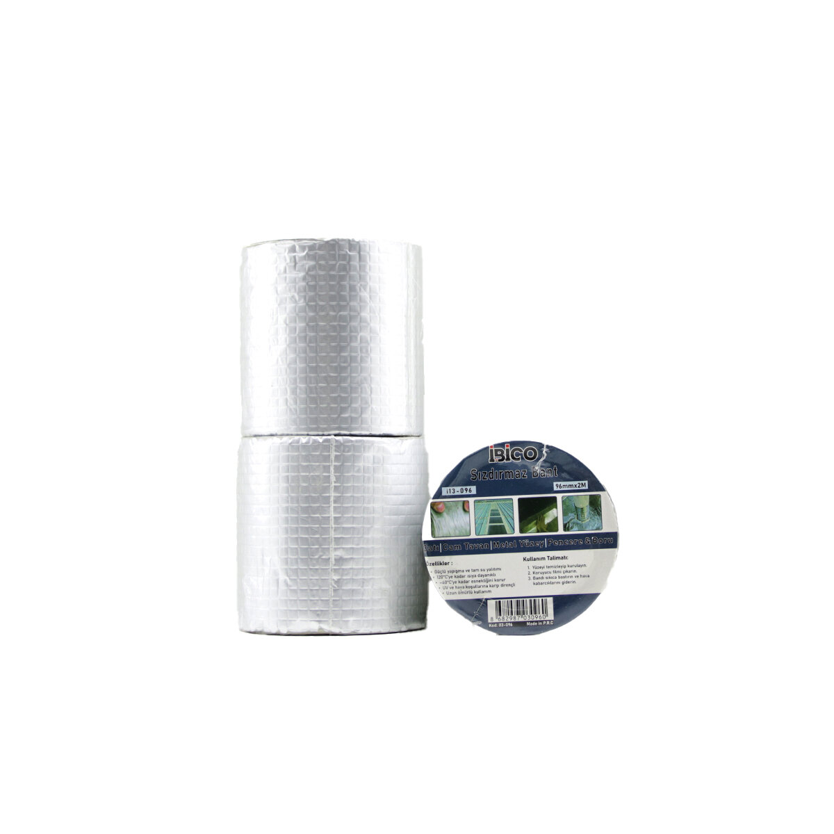 İBİCO İ13-096 ( 96MMX2MT ) SU SIZDIRMAZ FOLYO BANT ( ÇATI-CAM TAVAN-METAL YÜZEY-PENCERE & BORU VB.)*3X12 İBİCO İ13-096 ( 96MMX2MT ) SU SIZDIRMAZ FOLYO BANT ( ÇATI-CAM TAVAN-METAL YÜZEY-PENCERE & BORU VB.)*3X12
