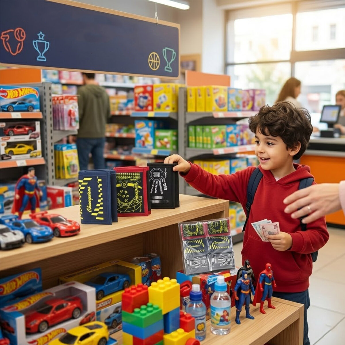 MKM MAN ( 02-90-28 ) TARAFTAR KUMAŞ CÜZDAN MİX*12X50