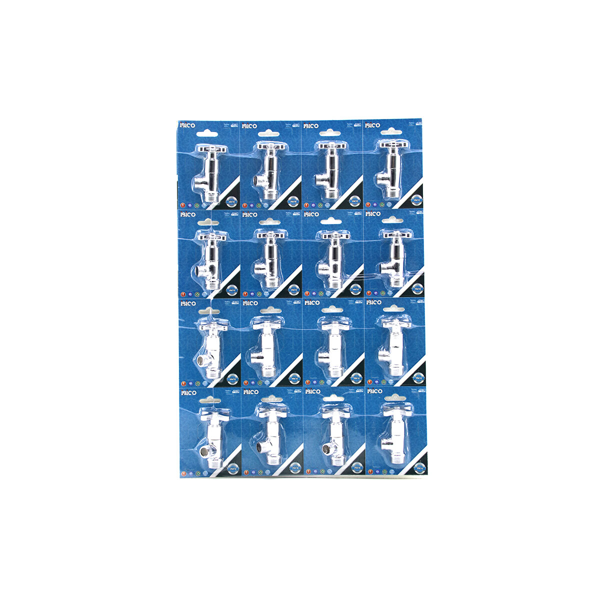 İBİCO K13-075 ( 3/8 ) ( YILDIZ ) TAHARAT MUSLUK ( VAKUMLU AMBALAJ )*16X15