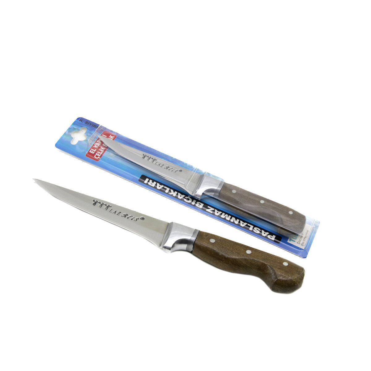 LAZ REİS SÜRMENE ( KEMİK SIYIRMA ) ET BIÇAK & KURBAN ( BİLEZİKLİ & AHŞAP SAPLI )*200