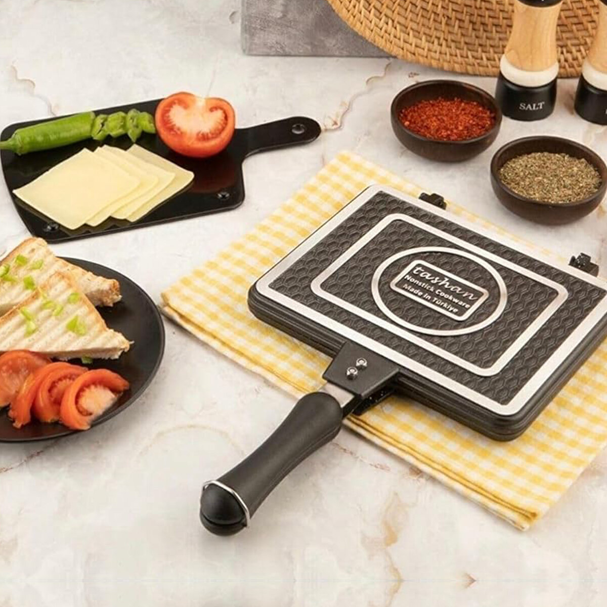 TAŞHAN TR-34-098760 ( LÜX EMZİKLİ ) ( İÇ DIŞ ) GRANİT TOST MAKİNASI*10 TAŞHAN TR-34-098760 ( LÜX EMZİKLİ ) ( İÇ DIŞ ) GRANİT TOST MAKİNASI*10