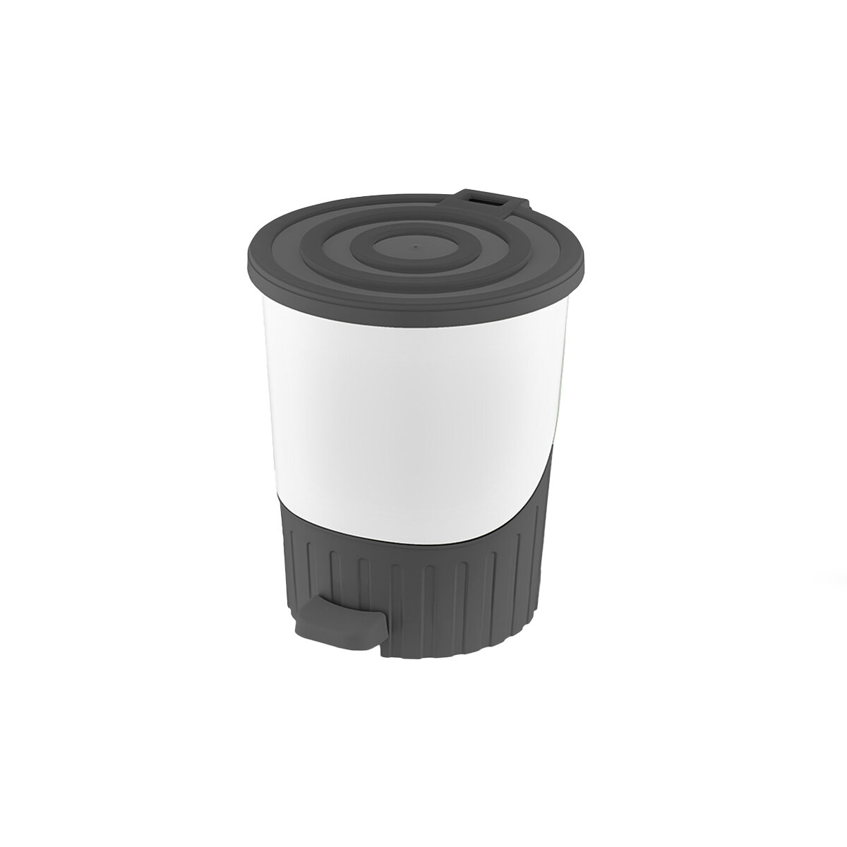 DÜNYA-01070-413 ( ANTRASİT GRİ ) PASTEL - ( LÜX ) ( 14LT ) ( PEDALLI ) ÇÖP KOVASI PLASTİK ( 315X285X335MM )*6=K DÜNYA-01070-413 ( ANTRASİT GRİ ) PASTEL - ( LÜX ) ( 14LT ) ( PEDALLI ) ÇÖP KOVASI PLASTİK ( 315X285X335MM )*6=K