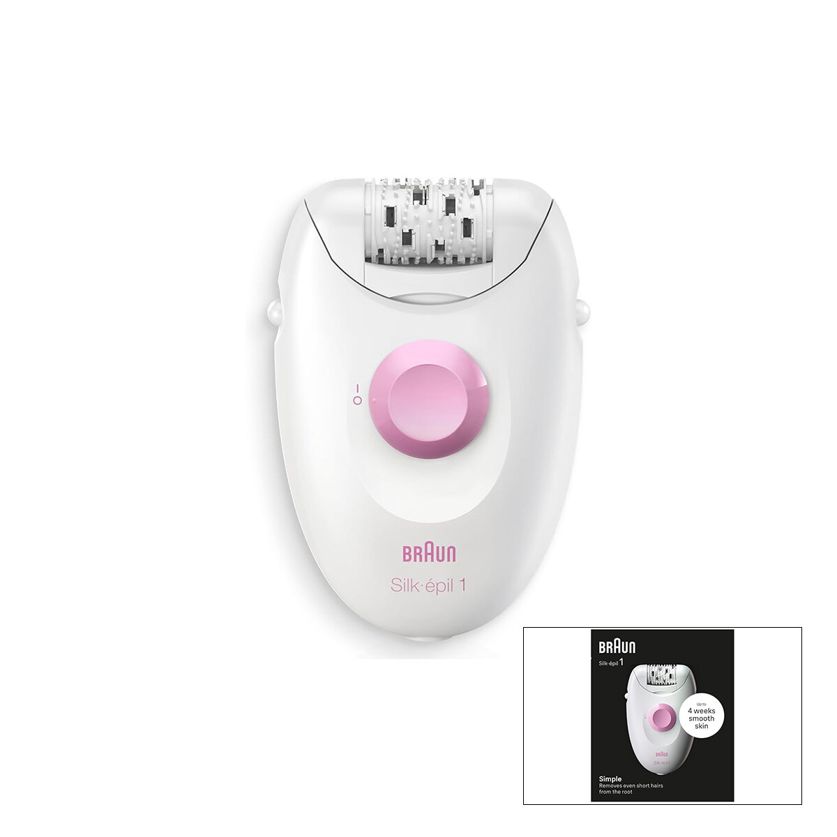 BRAUN SE(1)-010 ( SİLK•.EPİL 1 )LEGS EPİLATÖR EPİLASYON CİHAZI KUTULU*6