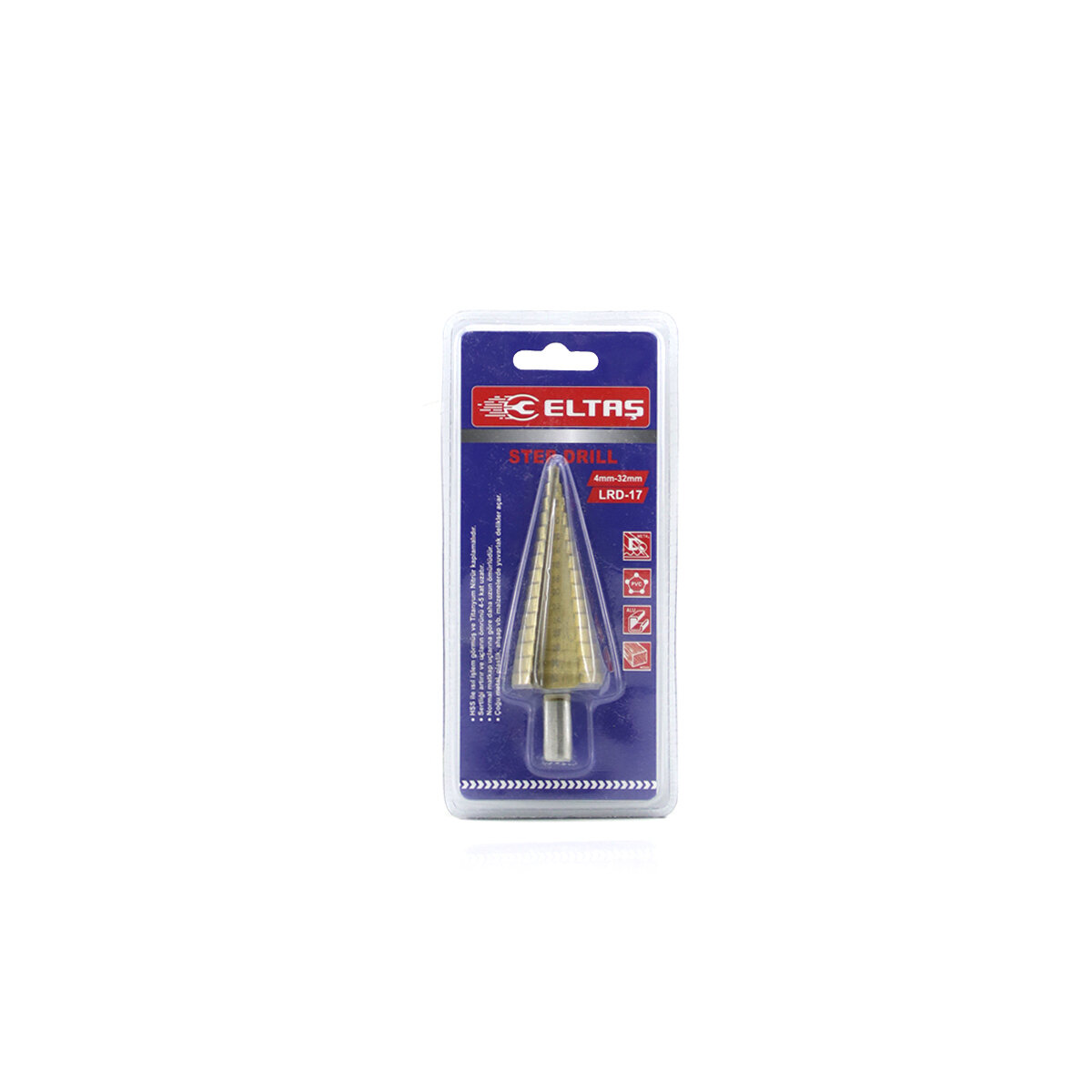 ELTAŞ LRD-17 (STEP DRILL) MATKAP UCU ( 4MM-32MM )*100