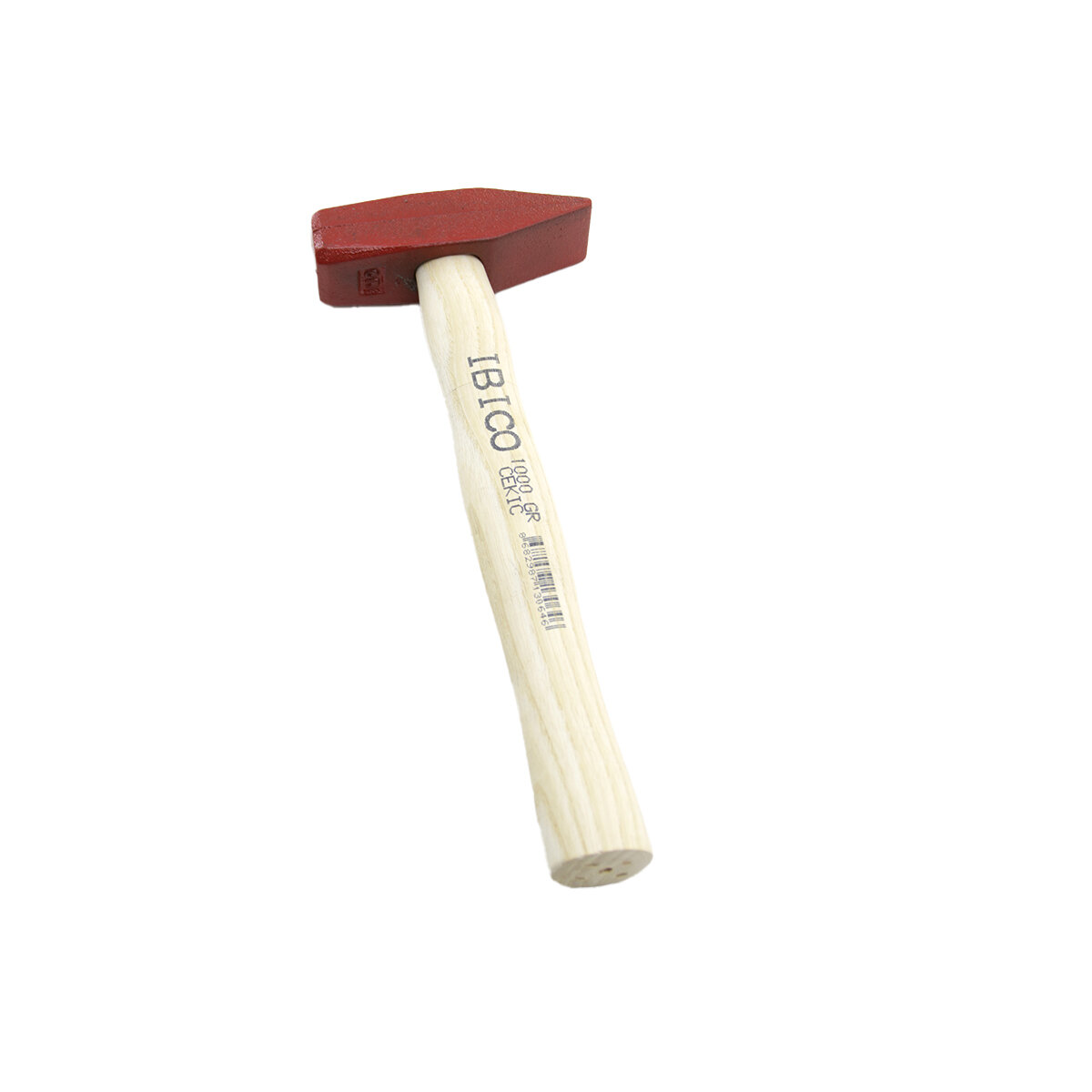 İBİCO K13-064 ( 1000GR ) ÇEKİÇ ( AHŞAP SAPLI= 30CM ) ( TESVİYECİ ) ( SICAK ALAŞIMLI DÖVME ÇELİK )*6=K