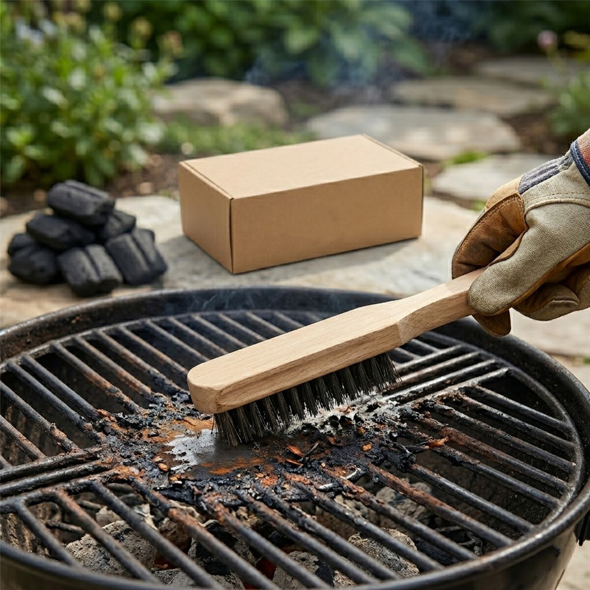 GÜNSAN ( -008 240 ) ( NO-4 ) ( AHŞAP SAPLI ) ( TEL ) METAL FIRÇA*12X10