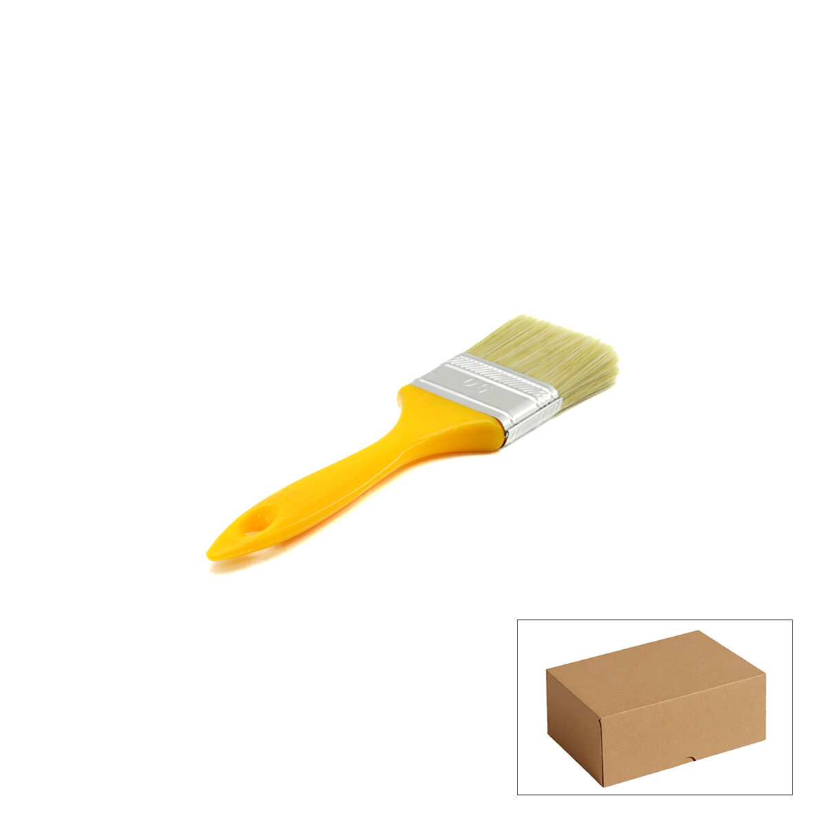 GÜNSAN ( -001 520 ) ( NO-2 ) ( 50MM ) ( STANDART ) ( SARI SAPLI ) ( KESTİRME ) BOYA FIRÇASI*12X10